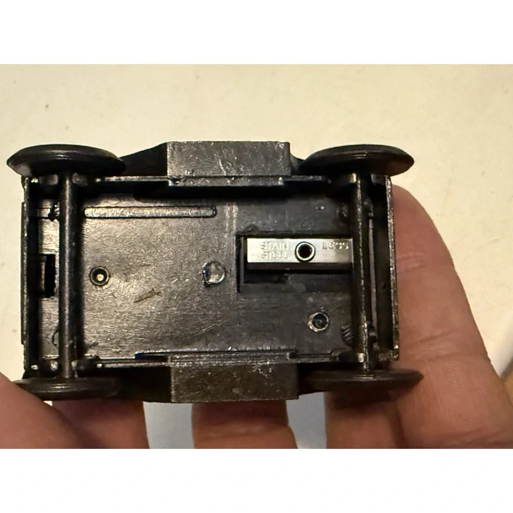 Vintage Die Cast Mini Mechanical Model T Car 1917 Pencil Sharpener